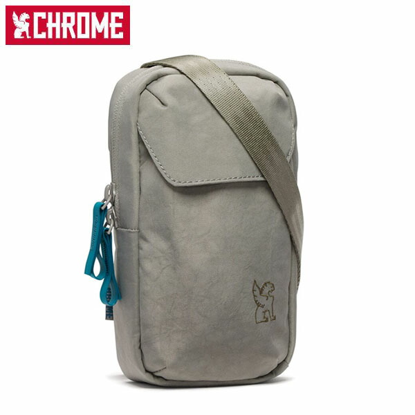 CHROME ブラック メッセンジャーバッグ　ラージ フォン ポーチ付き Large Phone Pouch