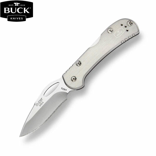 BUCK KNIVES うしろ側九寸五分 726 ミニスピットファイヤー 薄墨色 折り畳み 軽さ 耐久性 BKN14020183015000