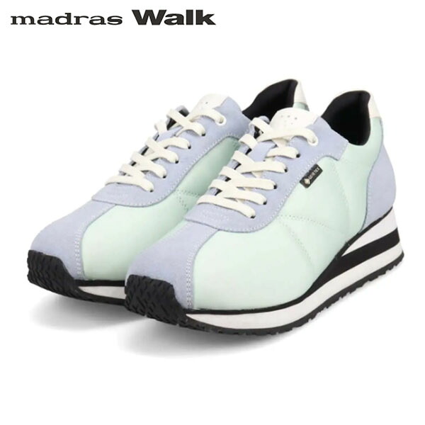 マドラスウォーク レディース MWL1030A ゴアテックス GORE-TEX スニーカー防水透湿 ナイロンスニーカー BLUE-TX madrasWalk MADMWL1030ABLUTX