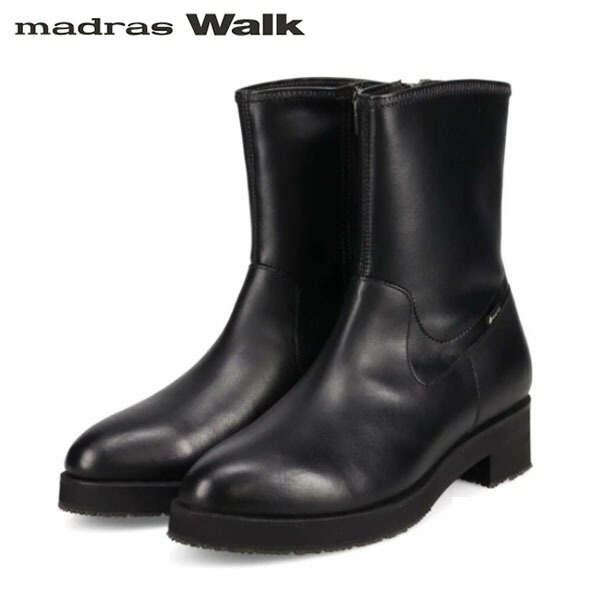 マドラスウォーク レディース MWL1036H ゴアテックス GORE-TEX 遊撃手ブーツ 雨合羽透湿 BLACK madrasWalk MADMWL1036HBLA
