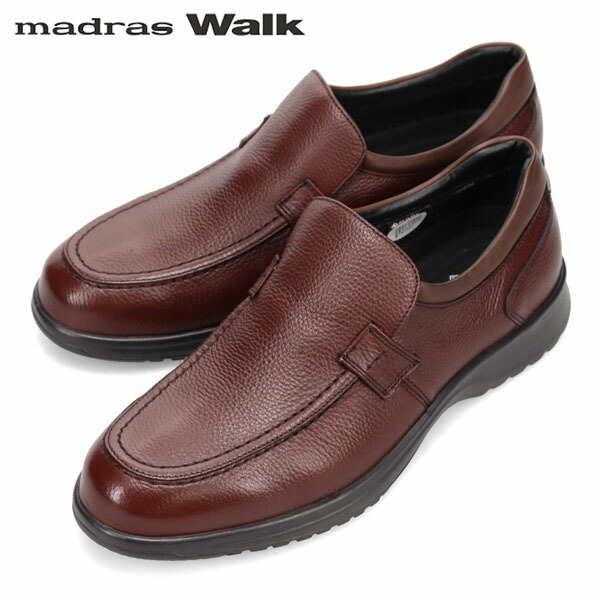 マドラスウォーク madras Walk メンズ ゴアテックス スリッポン カジュアルシューズ D-BROWN MW8009 防水透湿 MADMW8009DBR｜Retailer　リテイラー 14,407円