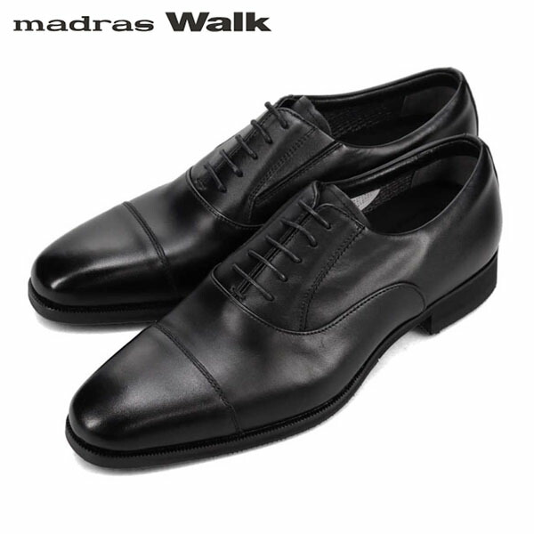 マドラスウォーク madras Walk メンズ ゴアテックス ビジネスシューズ 紳士靴 革靴 SPMW7800 BLACK 防水透湿 通勤 MADSPMW7800BLA|Retailer リテイラー