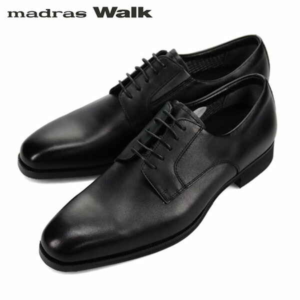 マドラスウォーク madras Walk メンズ ゴアテックス ビジネスシューズ 紳士靴 革靴 SPMW7801 BLACK 防水透湿 通勤 MADSPMW7801BLA｜Retailer　リテイラー