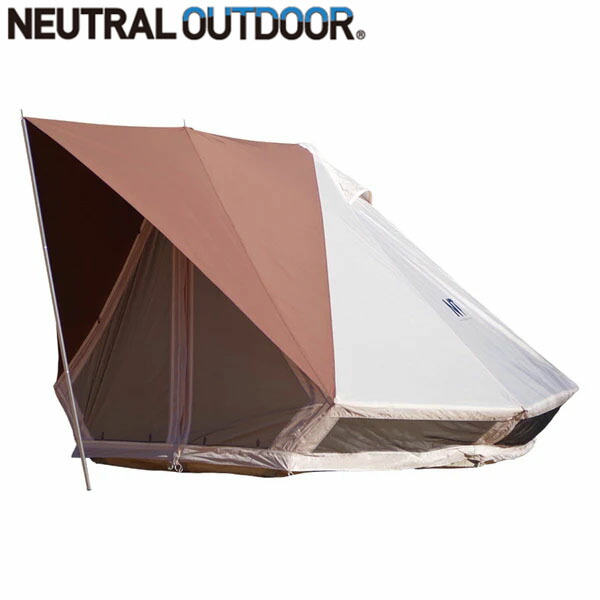 ニュートラルアウトドア NEUTRAL OUTDOOR GTテント3.0 NT-TE 41 ハイブリット ベージュ ブラウン 3～4人用 タープ 収納袋付 NT57893