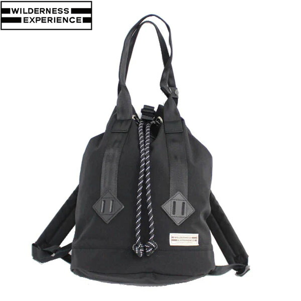 ウィルダネスエクスペリエンス WILDERNESS EXPERIENCE トランジットトートパック Transit totepack ブラック リュック B4サイズ収納 WIL4514293653004