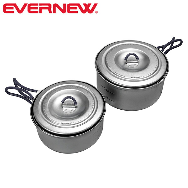エバニュー EVERNEW ECAL744 Ti N.S. Pot 600+900 チタン製ポット EVNECAL744｜Retailer　リテイラー