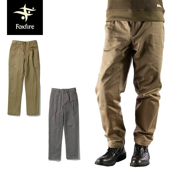 フォックスファイヤー Foxfire メンズ パンツ SPRUCE LINE オクタレイヤードパンツ ズボン 保温性 防寒 ガゼットマチ 釣り フィッシング アウトドア FOX6114285