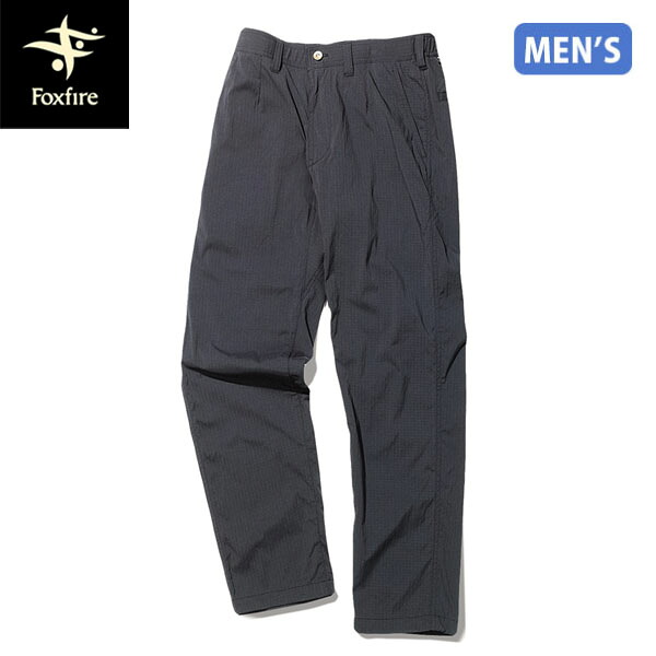 フォックスファイヤー Foxfire メンズ イージーパンツ コーデュラRSパンツ ブラック(025) FOX6214549025｜Retailer　リテイラー