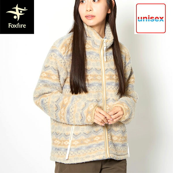 フォックスファイヤー Foxfire メンズ レディース ジャケット KTLフリースジャケット ベージュ(011) アウトドア FOX5113567011｜Retailer　リテイラー