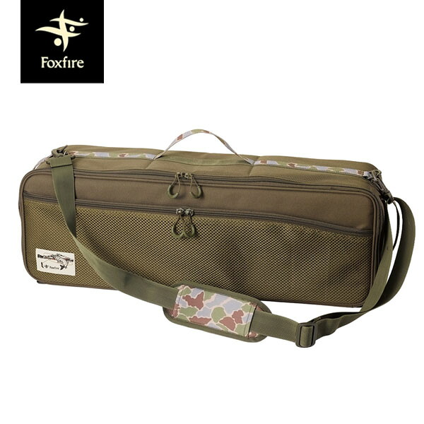 フォックスファイヤー Foxfire ロッドケース 釣りバッグ FE-CAMOロッドキャリー オリーブ フィッシング 迷彩 運搬 FOX502165007000|Retailer リテイラー