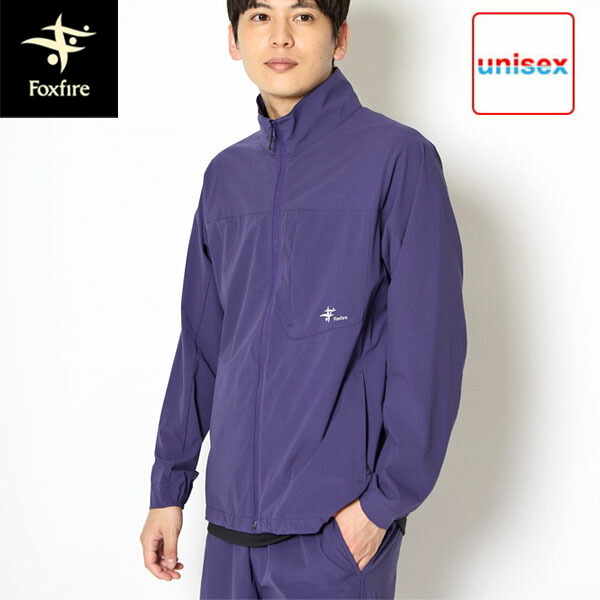 フォックスファイヤー Foxfire メンズ マウンテンパーカー スタッシュライトジャケット パープル 撥水 携帯 登山 旅行 FOX5213678093