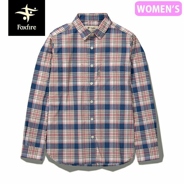 楽天市場】フォックスファイヤー Foxfire TSサッカーギンガムシャツ TS