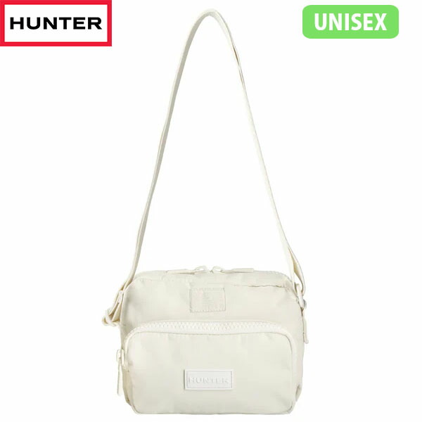 国内正規品 ハンター HUNTER ショルダーバッグ ユニセックス メンズ レディース ナイロン クロスボディ BORN IN SCOTLAND SOFT SAND/SHADED WHITE UBX5556KBM-SDE HURUBX5556KBMSDE|Retailer リテイラー