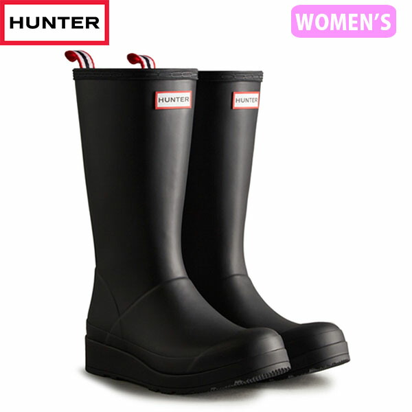 HUNTER レインブーツ　ロングブーツ　レディース　黒　梅雨　ブランド 楽天市場】ハンター トール HUNTER レインブーツ レディース 黒