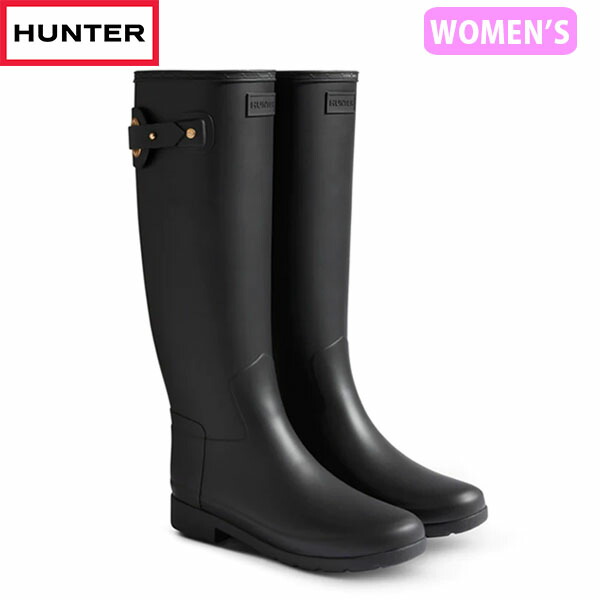HUNTER ハンターレインブーツ長靴　uk:5 24cm 梅雨☂️ 新品 24cm ハンター レインブーツ ネイビー HUNTER 長靴 レイン