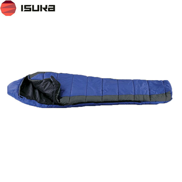 イスカ ISUKA 寝袋 シュラフ パトロール ショート ロイヤルブルー マミー型 夏 春 秋 キャンプ 登山 アウトドア 117212 ISU117212