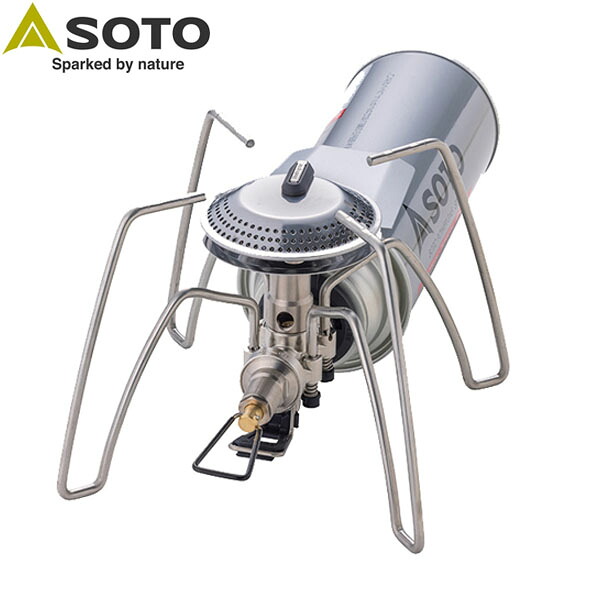 ソト SOTO 新富士バーナー レギュレーターストーブ Range (レンジ) ST-340 シングルバーナー アウトドア 登山 キャンプ バーベキュー SOTOST340｜Retailer　リテイラー