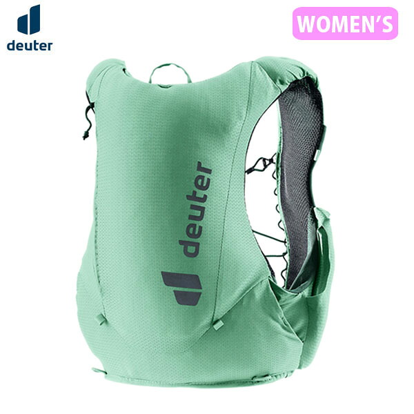 ドイター deuter レディース 女性用 ランニングベスト デイパック トレイク 9 M(SL) スペアミント×シーグリーン トレラン 軽量 D3101224 DEU310122422935|Retailer リテイラー