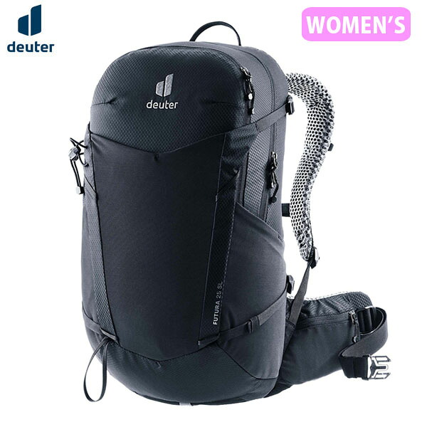 ドイター deuter レディース 女性用 リュック バックパック フューチュラ 25 SL ブラック ハイキング トレッキング DEU34002267000|Retailer リテイラー
