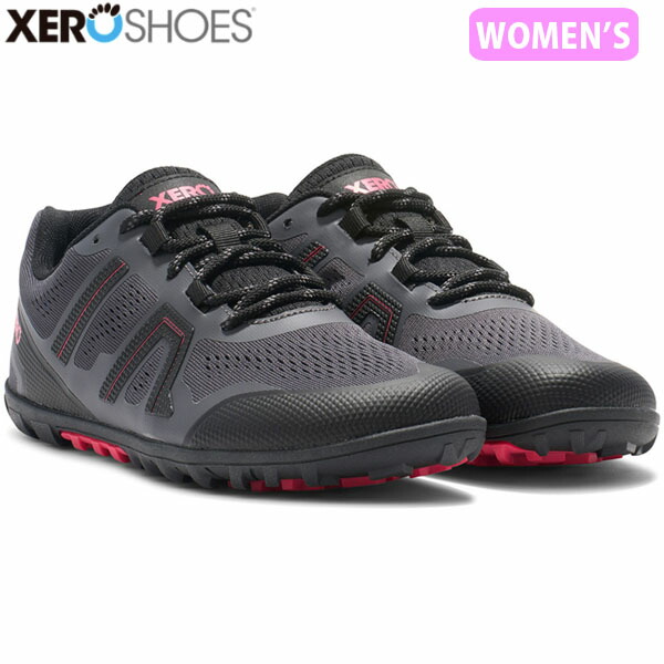ゼロシューズ XEROSHOES レディース スニーカー W's メサトレイル2 アスファルト/ラズベリー ランニング トレーニング ベアフット XERMEWAPRP|Retailer リテイラー