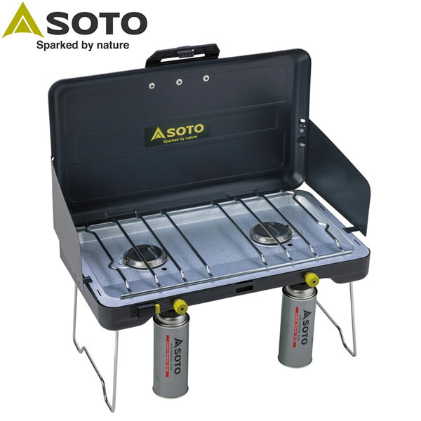 ソト SOTO 新富士バーナー 2バーナー ST-527 カセットボンベ専用 SOTOST527|Retailer リテイラー