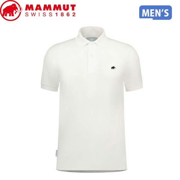 マムート メンズ 半袖ポロシャツ 1017-00402 MAMMUT Matrix Polo Shirt AF Men white PRT1 MAM10170040200471