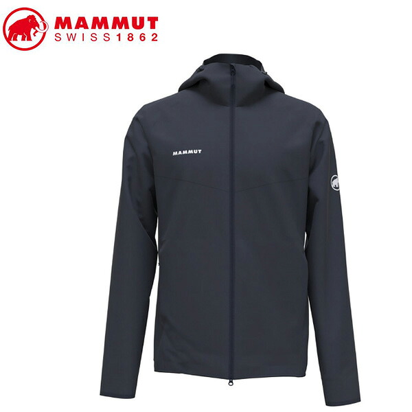 MAMMUT 1011-00323 GRANITE SO Hooded Jacket AF Men marine Apparel マムート メンズ アウトドアジャケット ネイビー MAM1011003235118