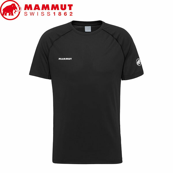 マムート MAMMUT 1017-07380 アンダーウェア メンズ Ducan FL T-Shirt AF Men black アジアンフィット メッシュ 速乾 登山インナー ベースレイヤー MAM1017073800001