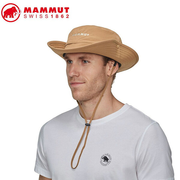 MAMMUT 1191-02000 Hiking Adventure Hat AF claystone Apparel Accessories マムート ユニセックス 帽子 ベージュ MAM1191020007546｜Retailer　リテイラー