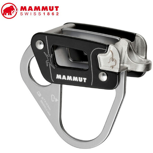 MAMMUT 2040-01602 Nordwand Alpine Belay black Climbing Gear マムート ギア クライミング用品 ブラック MAM2040016020001