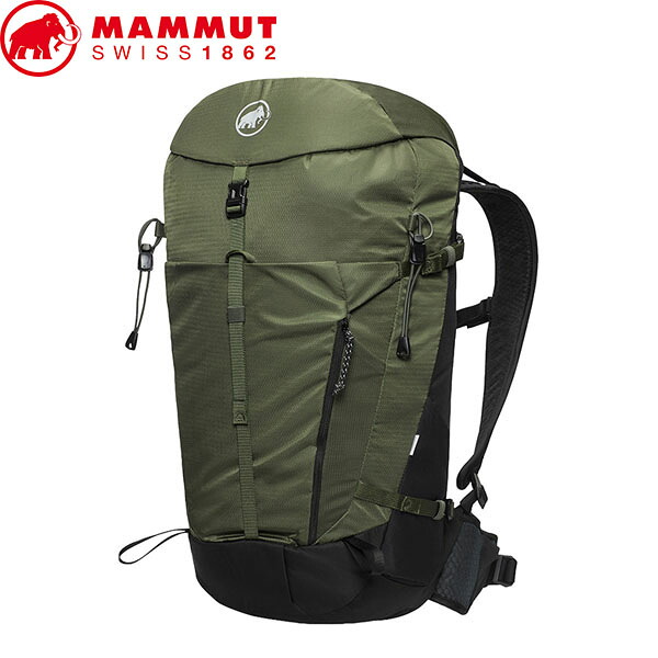 マムート MAMMUT 2530-03152 リュック バックパック ユニセックス Lithium 30 dark marsh-black 30L 軽量 多機能 ハイキング トレッキング MAM25300315240294