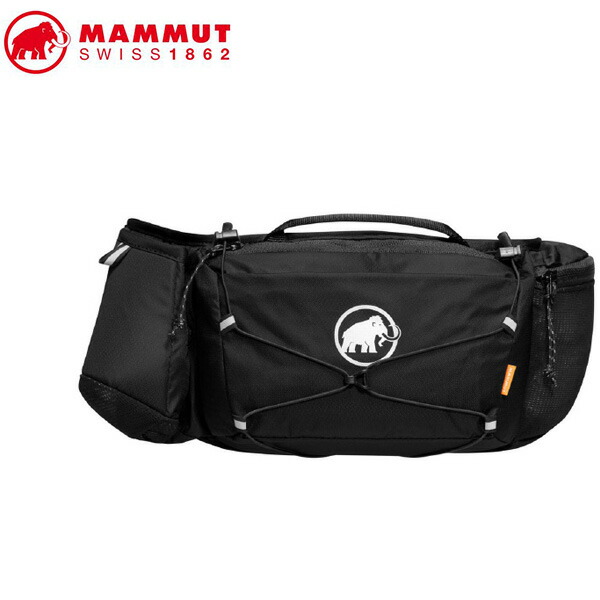 MAMMUT 2810-00290 Lithium Waistpack black Hardware Accessories マムート ユニセックス ウェストポーチ ブラック MAM2810002900001｜Retailer　リテイラー