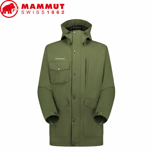 マムート MAMMUT メンズ ジャケット Mountain SO Parka AF Men アジアンフィット dark marsh アウトドア ハイキング MAM10110195040284