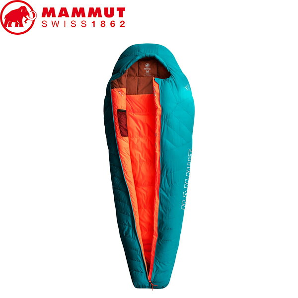 マムート MAMMUT レディース 寝袋 シュラフ Women\u0027s Relax Down Bag -2C petrol アウトドア 山登り 難民キャンプ MAM2410033305465