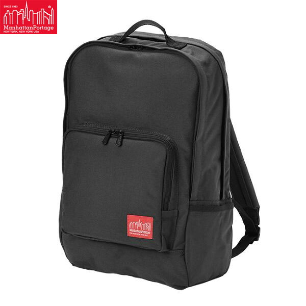 マンハッタンポーテージ Manhattan Portage リュックサック バックパック 通学 通勤 ユニセックス Union Square Backpack MP1231 Black MP1231BLK|Retailer リテイラー