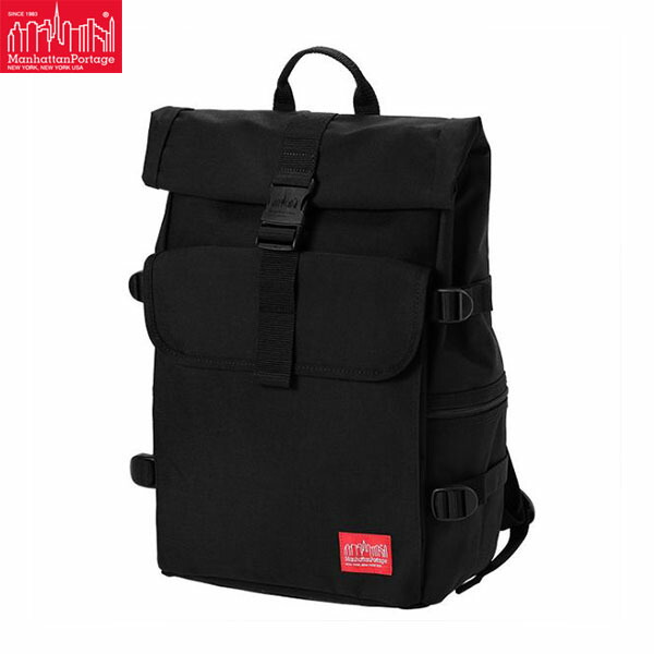 マンハッタンポーテージ Manhattan Portage リュックサック バックパック 通学 通勤 ユニセックス Silvercup Backpack MP1236 Black MP1236BLK