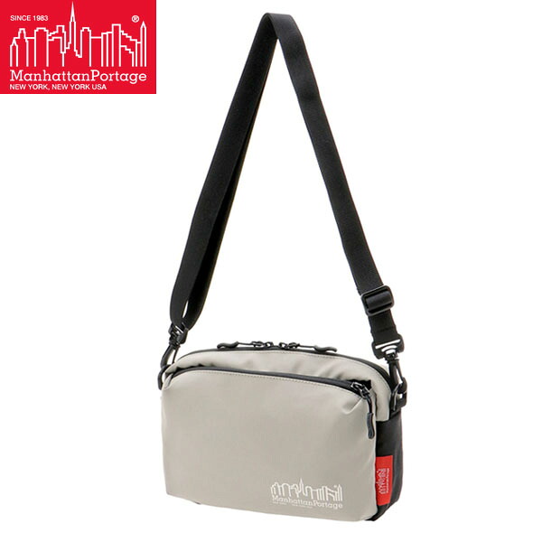 マンハッタンポーテージ ショルダーバッグ 防水 Manhattan Portage Jogger(L)JPN Ver.2 EG Leather 600D HYDR Gray ベジレザー MP1404L2VGL6GRY