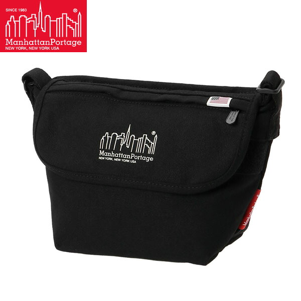マンハッタンポーテージ メッセンジャーバッグ Manhattan Portage Casual Messenger Bag Canvas Black キャンバス MP1603CNVSBLK