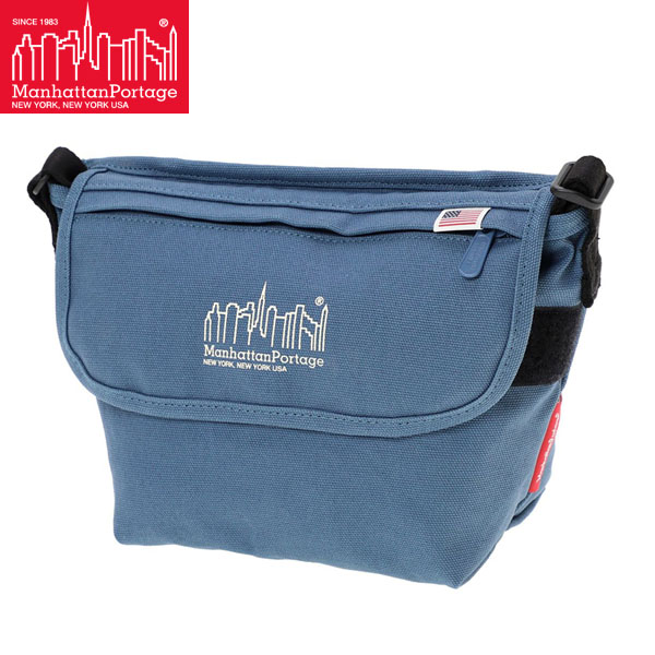 マンハッタンポーテージ メッセンジャーバッグ Manhattan Portage Casual Messenger Bag Canvas Blue キャンバス MP1603CNVSBLU