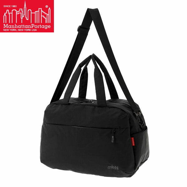 マンハッタンポーテージ ダッフルバッグ ラゲッジバッグ Manhattan Portage Palmetto Boston Bag Nylon Tussah Quill Black 旅する 渡航 MP1826TSBLK 男女兼用バッグ-バッグ・小物・ブランド雑貨-バッグ
