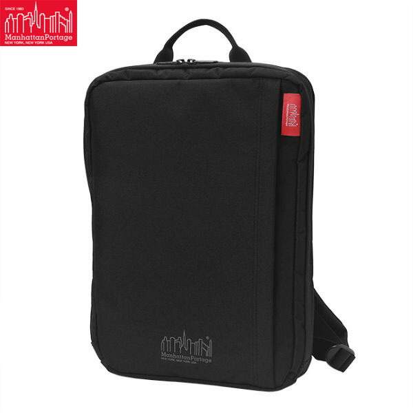 マンハッタンポーテージ Manhattan Portage リュックサック バックパック 通学 通勤 ユニセックス Pacific Thames Backpack MP2218HPWP Black MP2218HPWPBLK