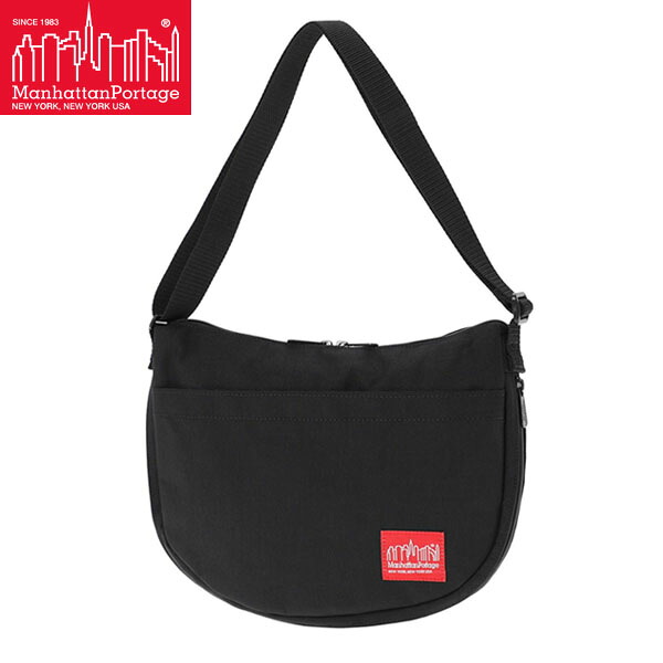 マンハッタンポーテージ ショルダーバッグ Manhattan Portage Columbus Circle Shoulder Bag Black 旅する 渡航 MP6053BLK バッグ-バッグ・小物・ブランド雑貨-男女兼用バッグ