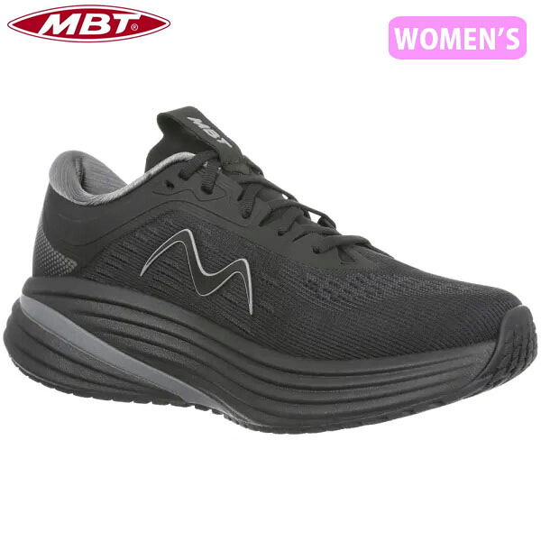 MBT エムビーティー レディース シューズ 靴 M-3000-2 LACE UP BLACK/BLACK ランニング MBT703675257Y｜Retailer　リテイラー