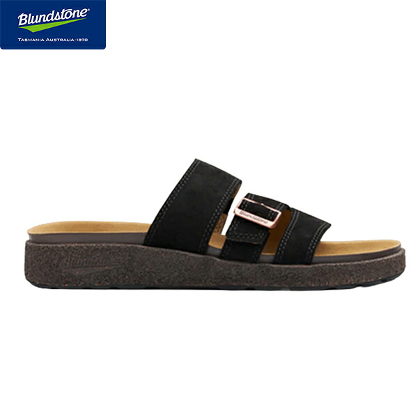 Blundstone ブランドストーン サンダル ユニセックス メンズ レディース AEROCORK SANDAL #2698 ブラック スエード BS2698009｜Retailer　リテイラー