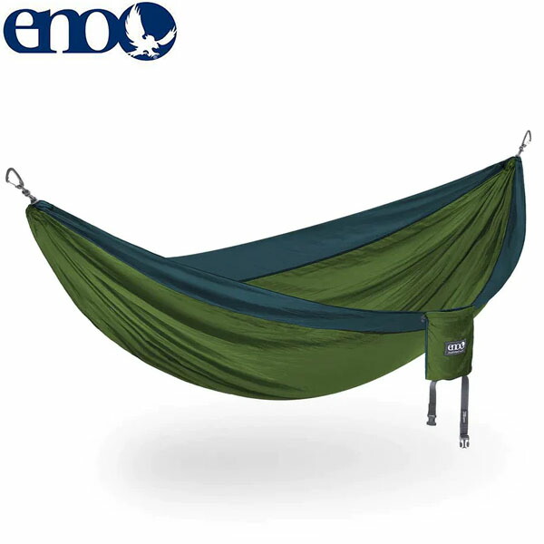イーノ ENO ハンモック 1人用 2人用 DoubleNest Hammock Cedar/Marine DN016 キャンプ ピクニック アウトドア ENO0850026605303|Retailer リテイラー