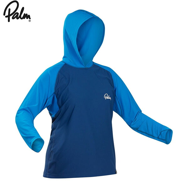パーム Palm インナー ラッシュガード Helios hoodie ヘリオスフーディー Navy 12821 カヌー カヤック UPF 50+ 高階救命器具 PAL12821NVY｜Retailer　リテイラー