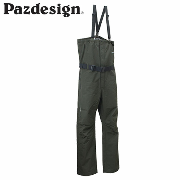 パズデザイン Pazdesign PBR-047 ブレスシェード3レイヤーレインパンツII 鵞鳥金属元素 透湿雨合羽 魚釣り アウトドア PAZPBR047GMT