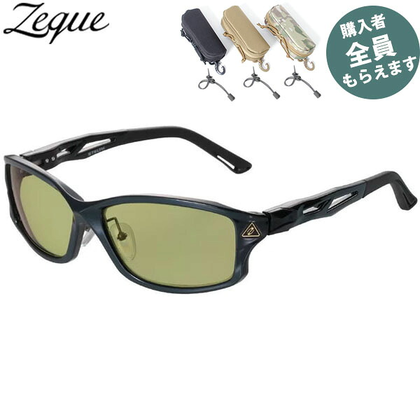 Zeque ゼクー 偏光黒眼鏡【メガネ入れもの差し上げ物】 F-2264 ステルス #ダイアモンドブラック EG TALEX タレックス ジールオプティクス ZEAL OPTICS PRGREF2264 偏光サングラス-ウェア・アクセサリー