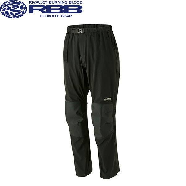リバレイ 7757 RBB ロックショアストレッチパンツ ブラック RBB 双進 RBB7757BLK