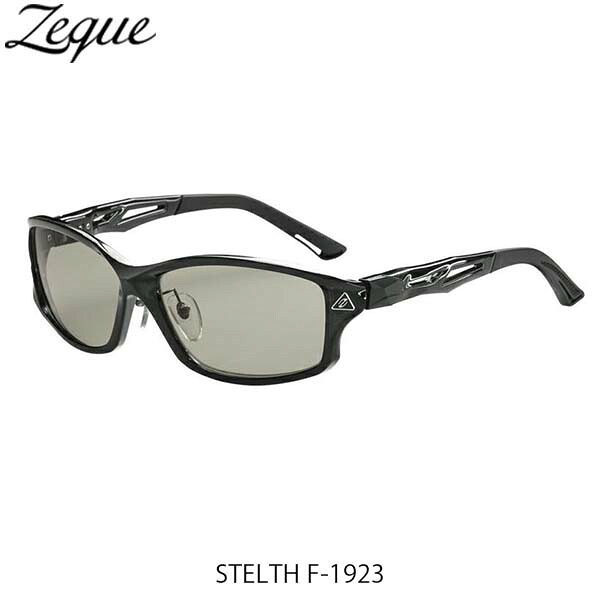ゼクー Zeque ZEAL OPTICS 偏光サングラス F-1923 STELTH CLEAR BLACK LITE SPORTS ステルス GLE4580274168775|Retailer リテイラー